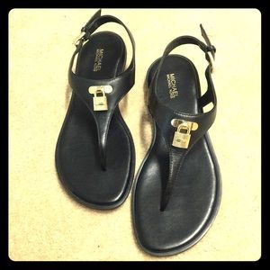 Black Michael Kors sandals